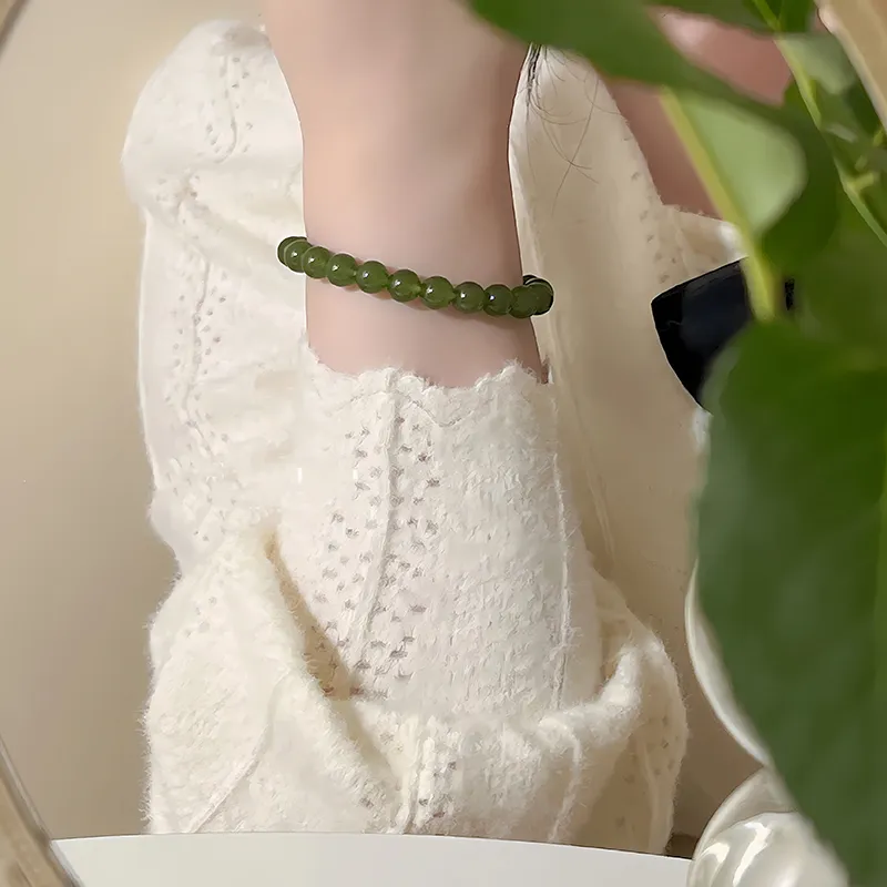 CARAT'S DIARY Chalcedony Jade Bracelets Women's-2