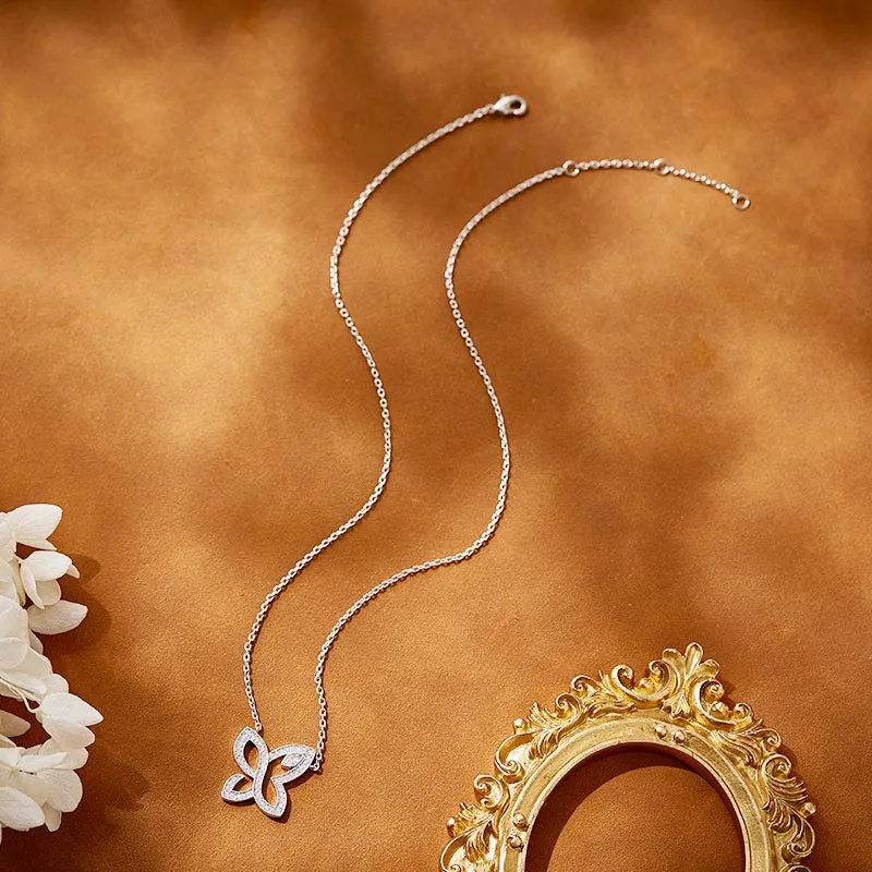CARAT'S DIARY S925 Silver Necklaces Women's-2