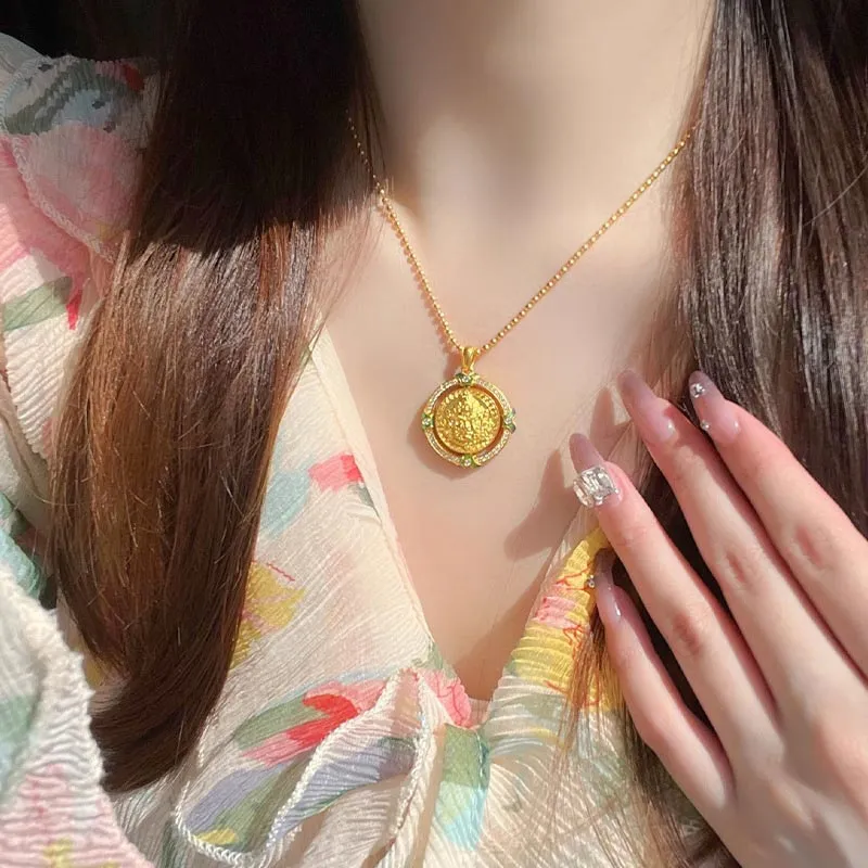 CARAT'S DIARY Enamel Necklaces Women's-1