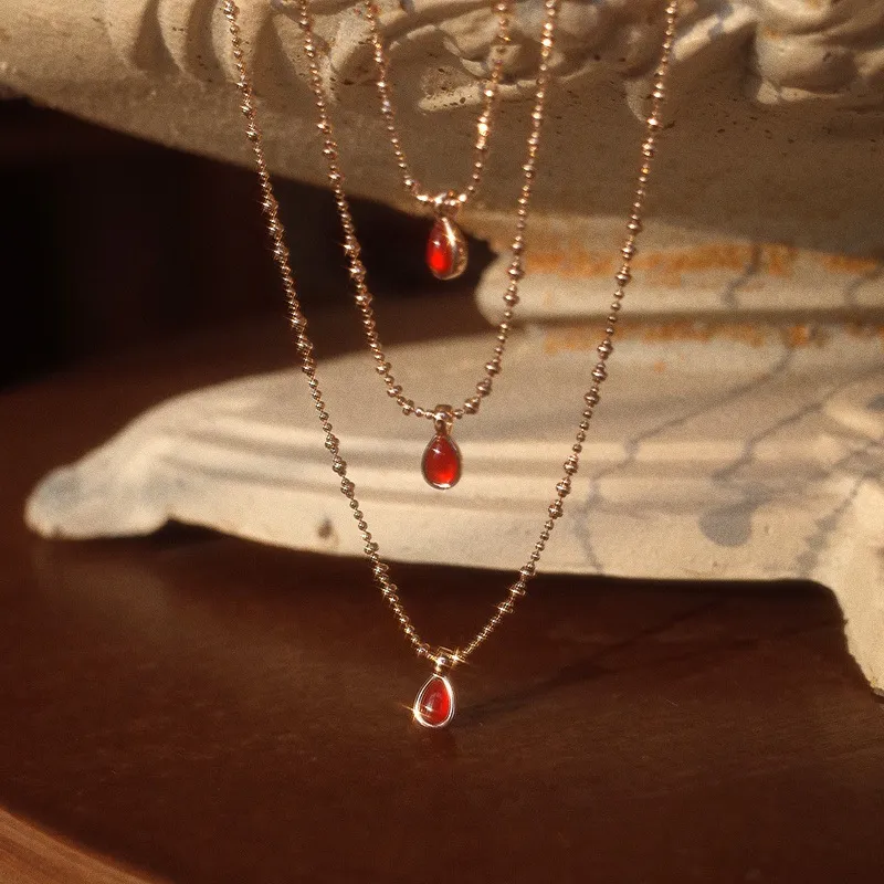 CARAT'S DIARY Colored Glaze Necklaces Unisex-6