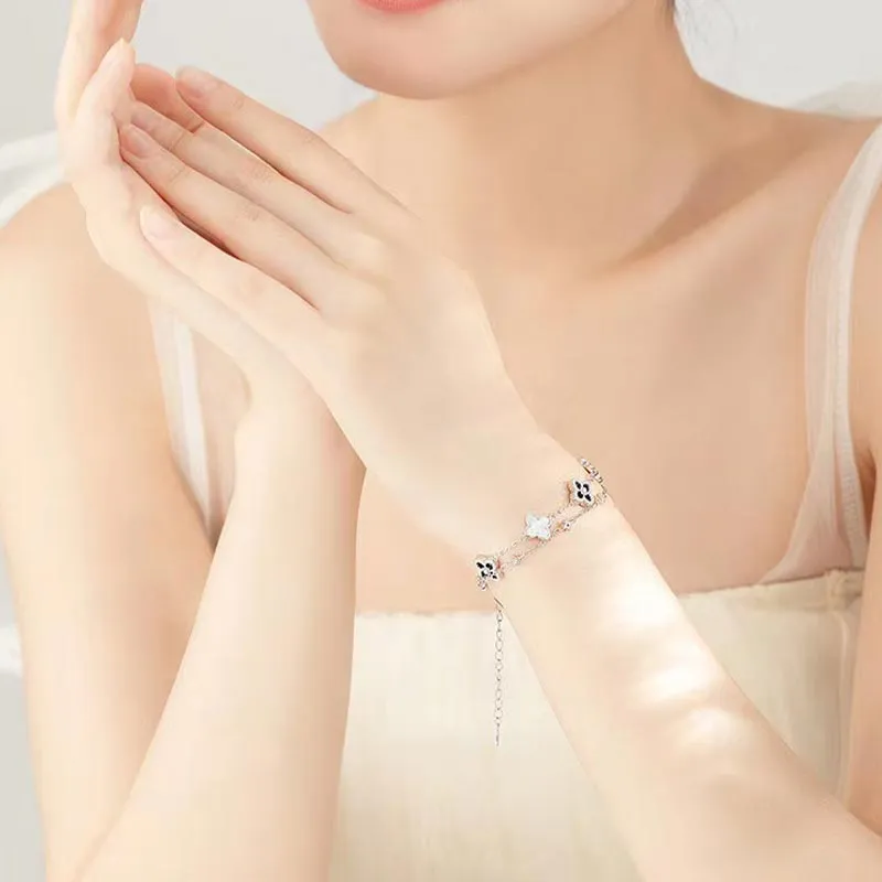 CARAT'S DIARY S925 Silver Bracelets Women's-3