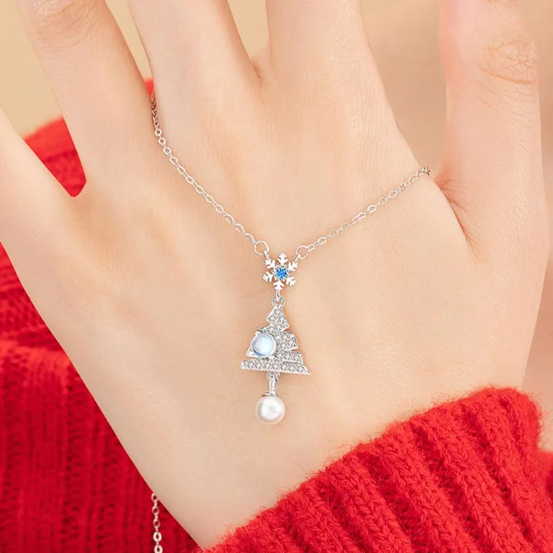 CARAT'S DIARY S925 Silver Necklaces Women's-4