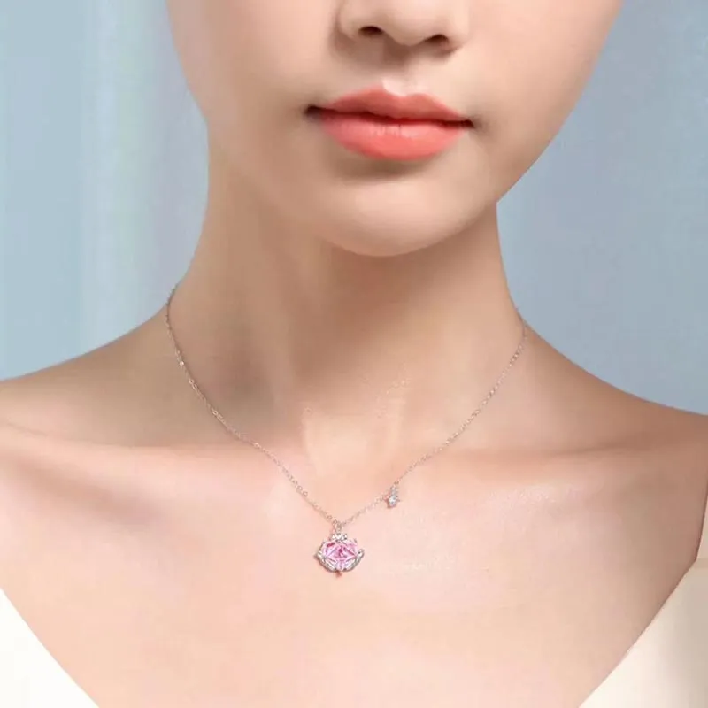 CARAT'S DIARY S925 Silver Necklaces Women's-3