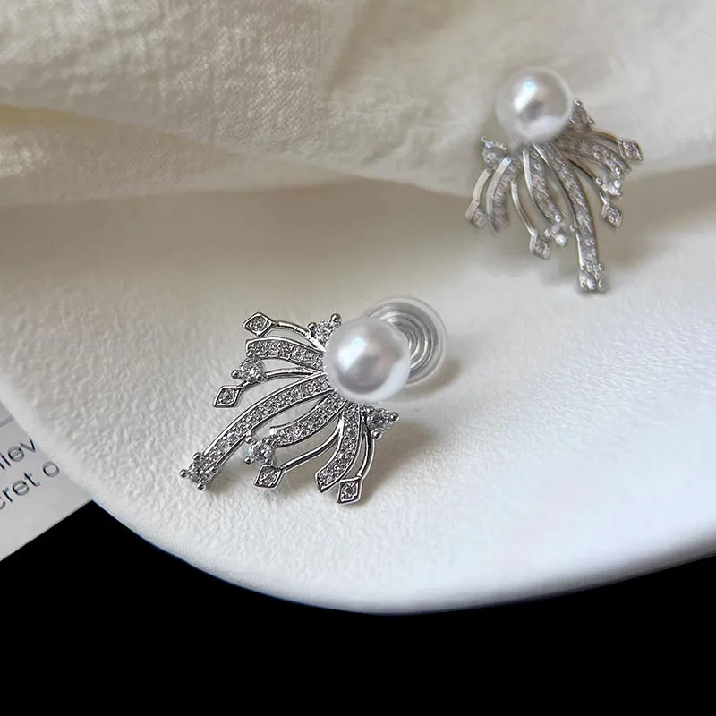 CARAT'S DIARY Faux Pearl Earrings Women's-7