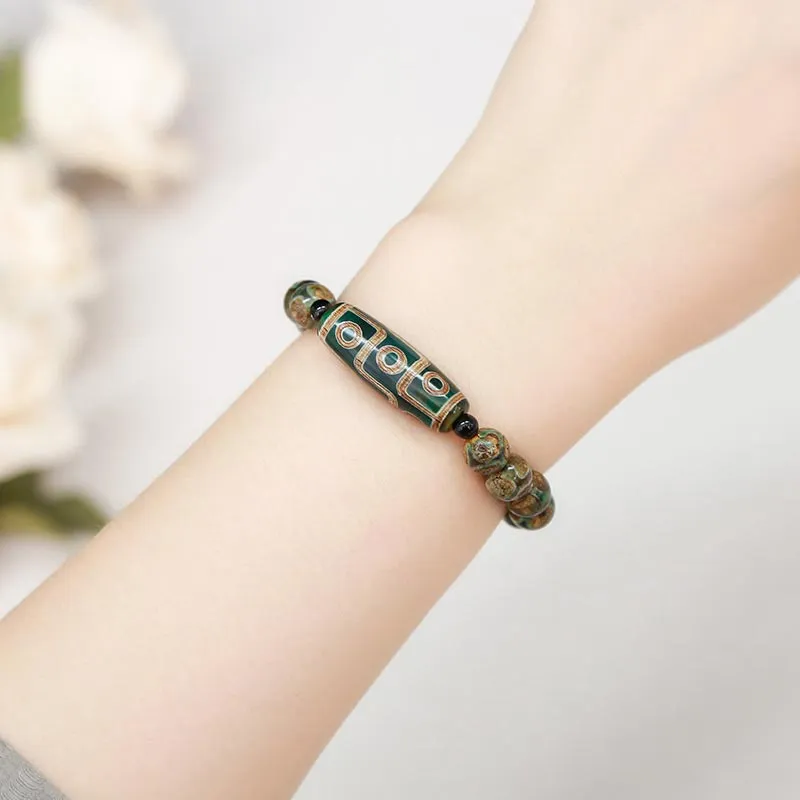 CARAT'S DIARY Colored Glaze Bracelets Unisex-1