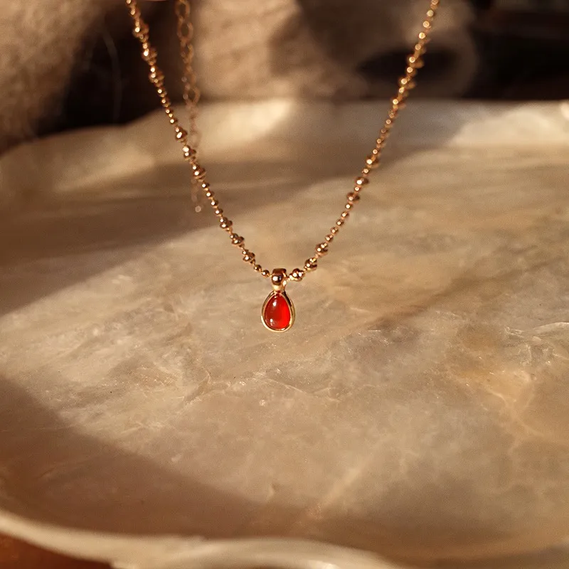 CARAT'S DIARY Colored Glaze Necklaces Unisex-5