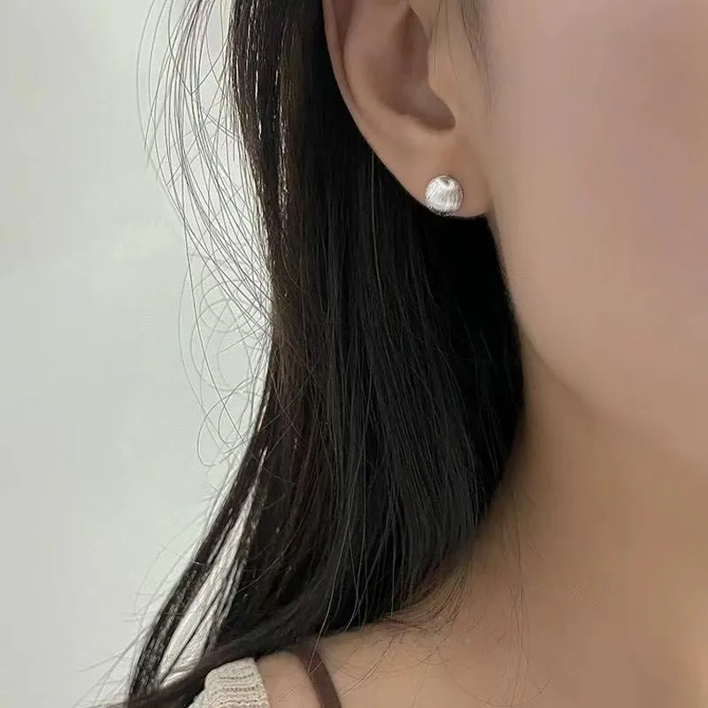 CARAT'S DIARY S925 Silver Stud Earrings Women's-1