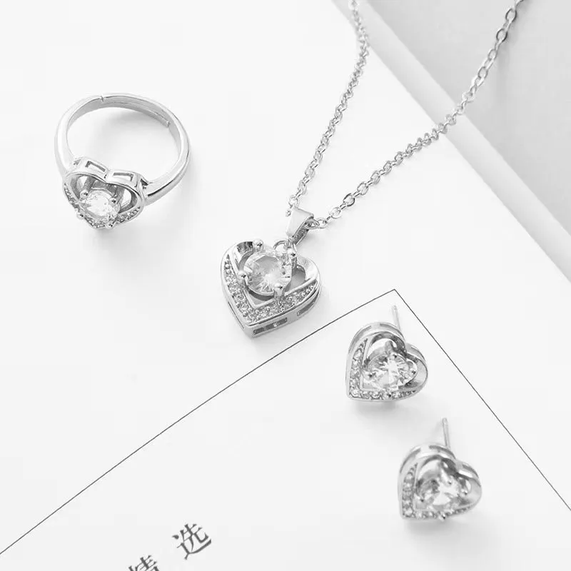 CARAT'S DIARY Alloy Stud Earrings Women's-3
