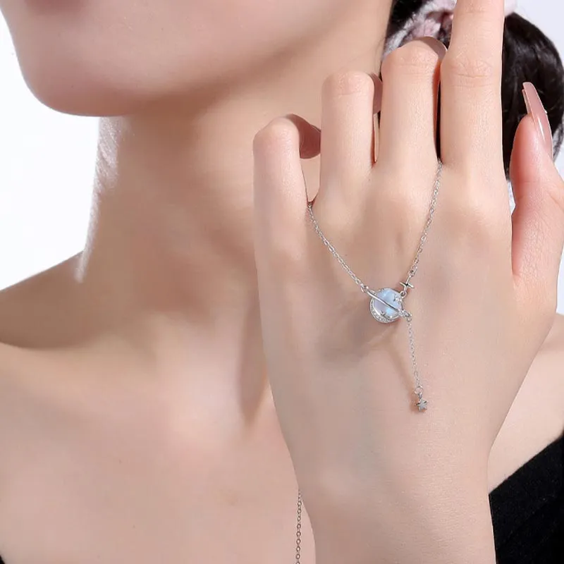 CARAT'S DIARY S925 Silver Necklaces Women's-3