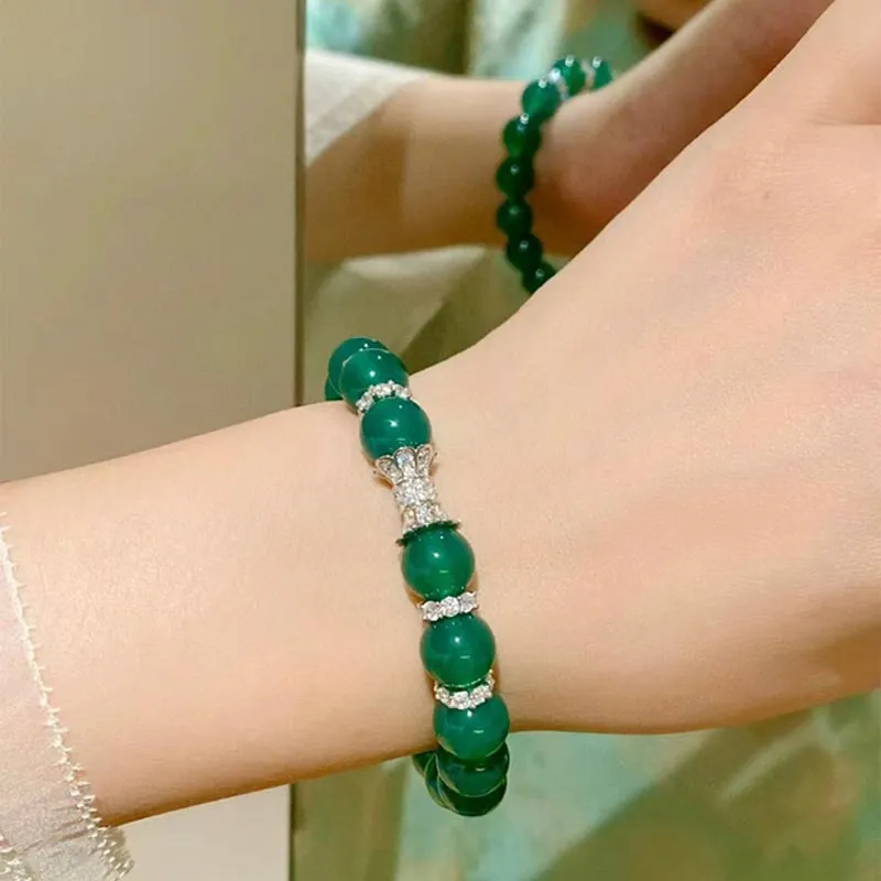 CARAT'S DIARY Chalcedony Bracelets Women's-2
