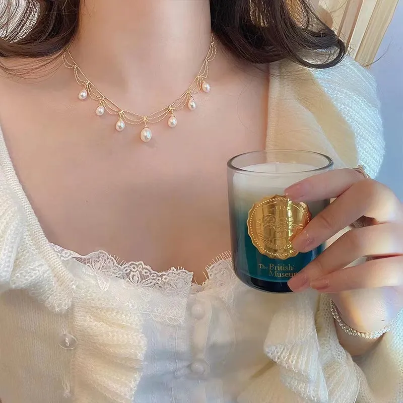 CARAT'S DIARY Freshwater Pearl Necklaces Women's-2