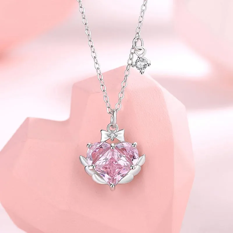 CARAT'S DIARY S925 Silver Necklaces Women's-5