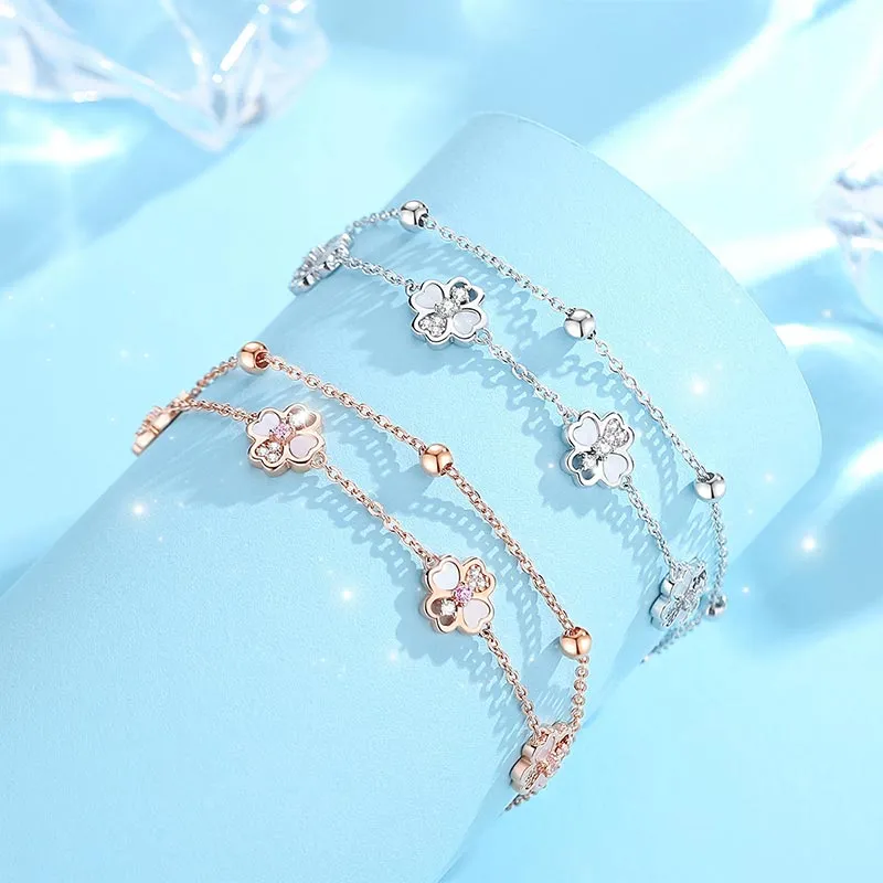CARAT'S DIARY S925 Silver Bracelets Women's-4