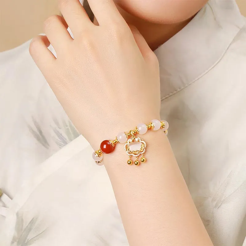 CARAT'S DIARY Chalcedony Bracelets Women's-2