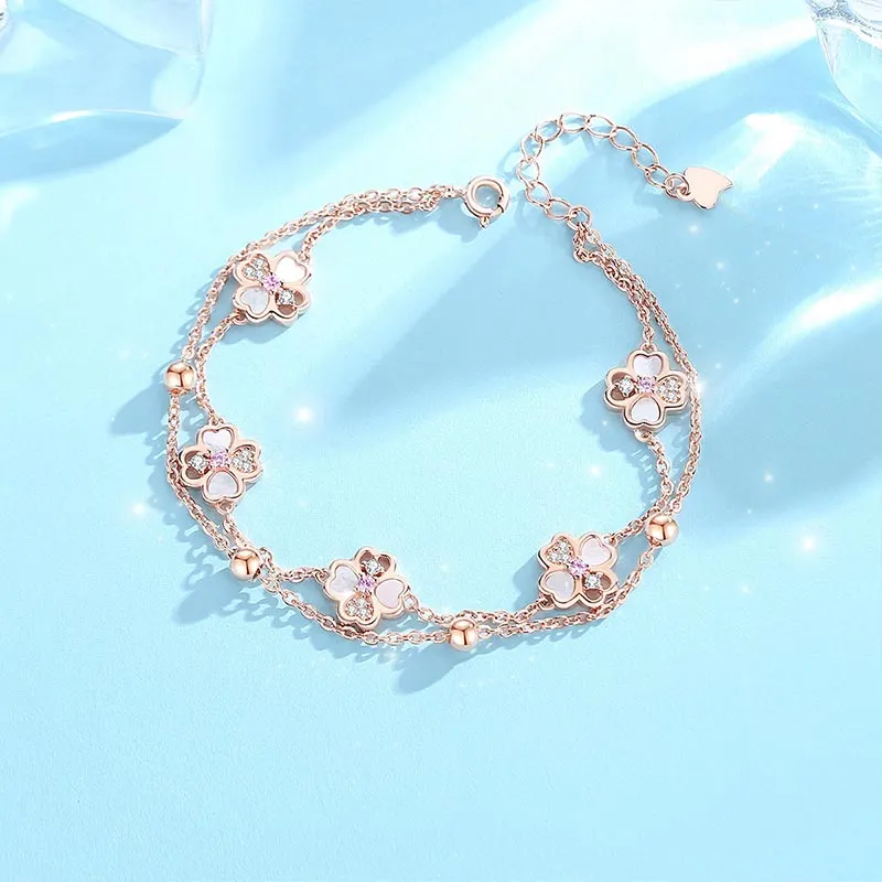 CARAT'S DIARY S925 Silver Bracelets Women's-3