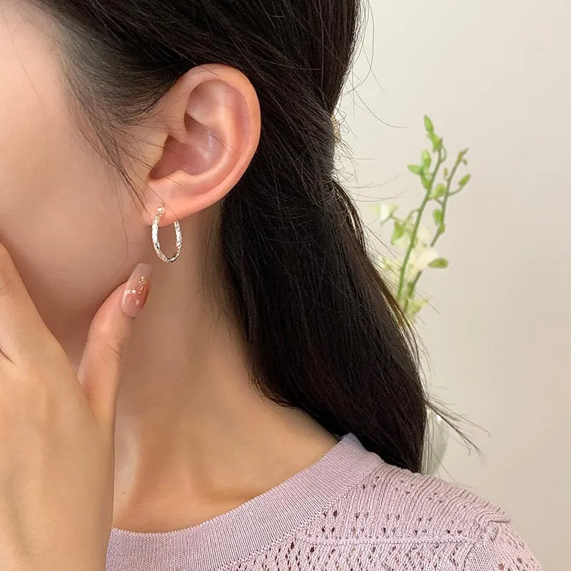 CARAT'S DIARY S925 Silver Earrings Women's-3