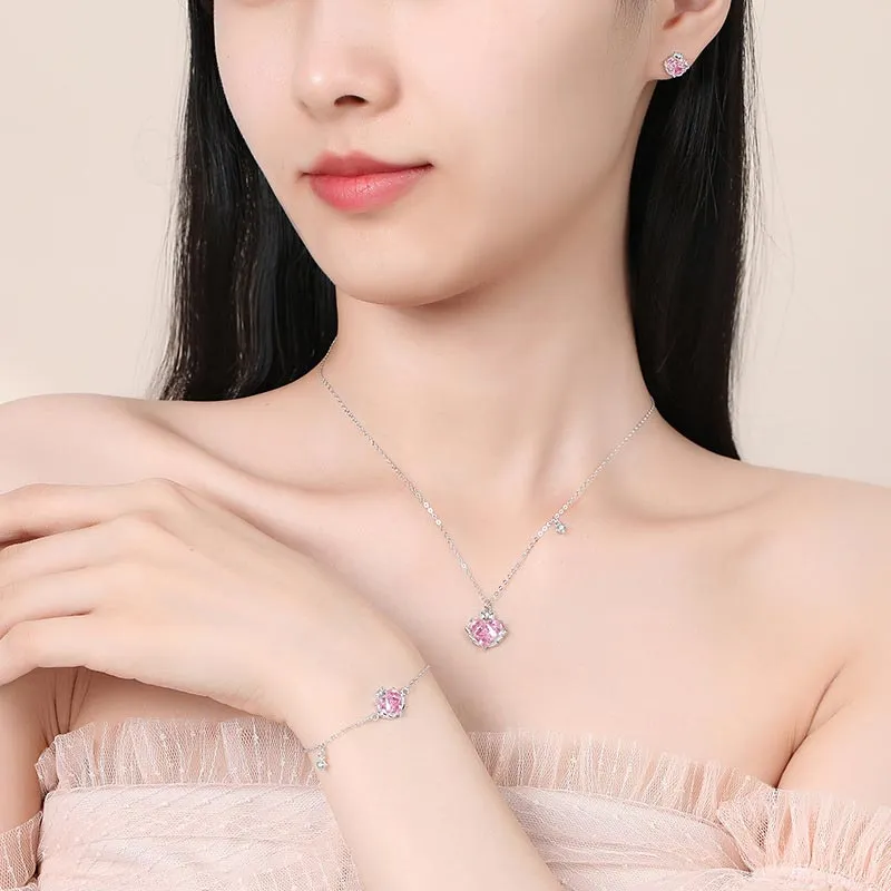 CARAT'S DIARY S925 Silver Necklaces Women's-1