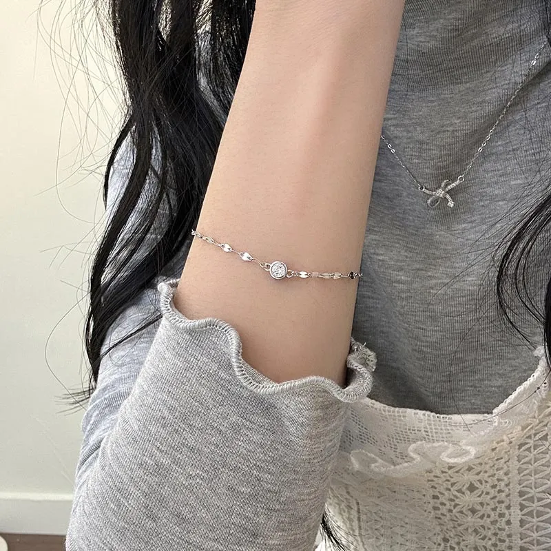 CARAT'S DIARY S925 Silver Bracelets Women's-1