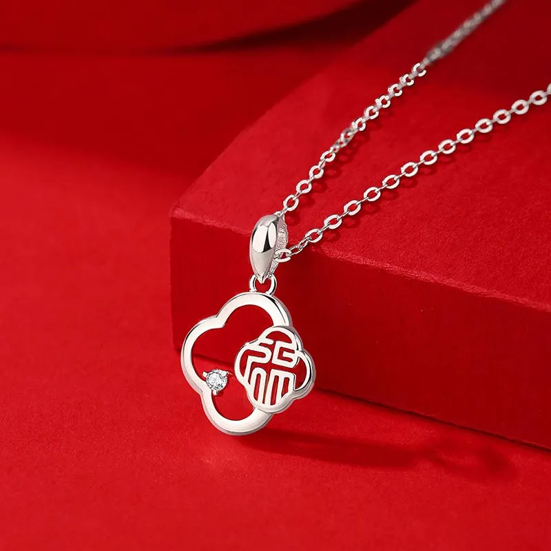 CARAT'S DIARY S925 Silver Necklaces Women's-5