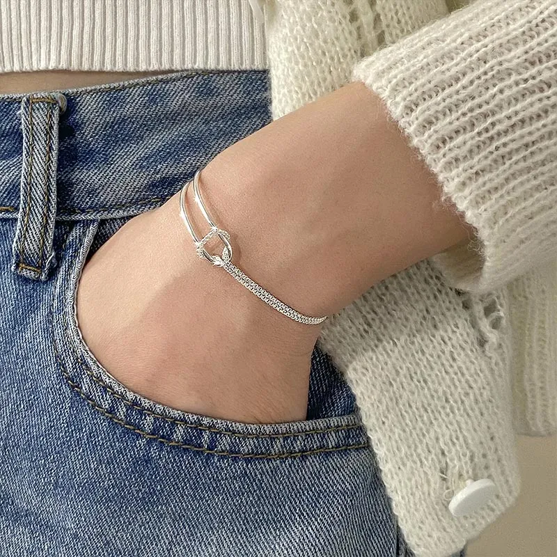 CARAT'S DIARY S925 Silver Bracelets Women's-1