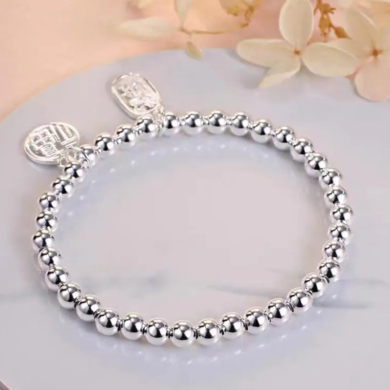 CARAT'S DIARY S999 Fine Silver Bracelets Women's-7