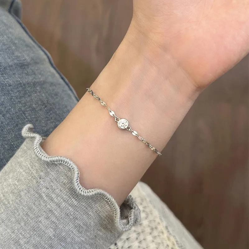 CARAT'S DIARY S925 Silver Bracelets Women's-3