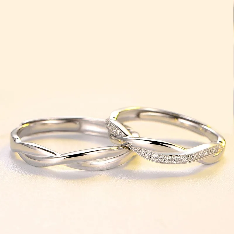 CARAT'S DIARY S925 Silver Rings Unisex-5