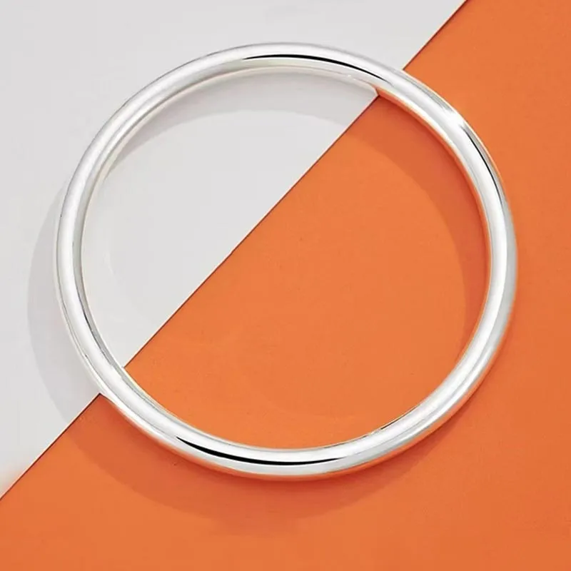 CARAT'S DIARY S999 Fine Silver Bangles Unisex-6