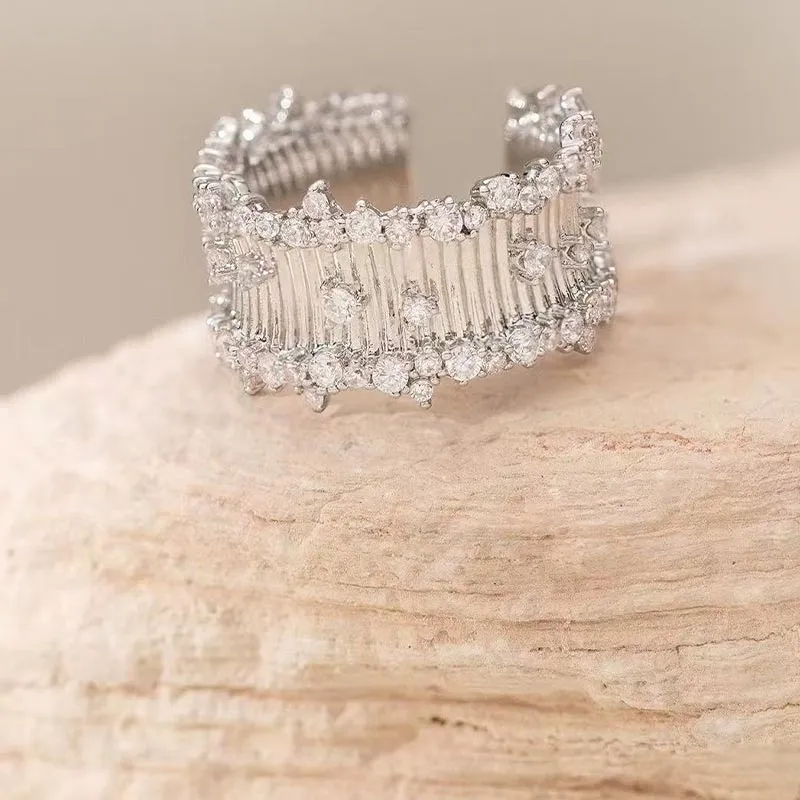 CARAT'S DIARY Alloy Rings Unisex-2