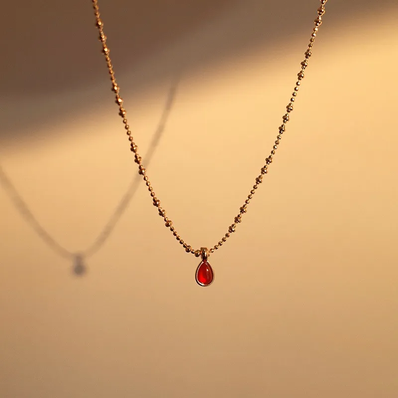 CARAT'S DIARY Colored Glaze Necklaces Unisex-7