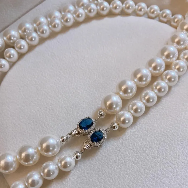 CARAT'S DIARY Faux Pearl Necklaces Unisex-4