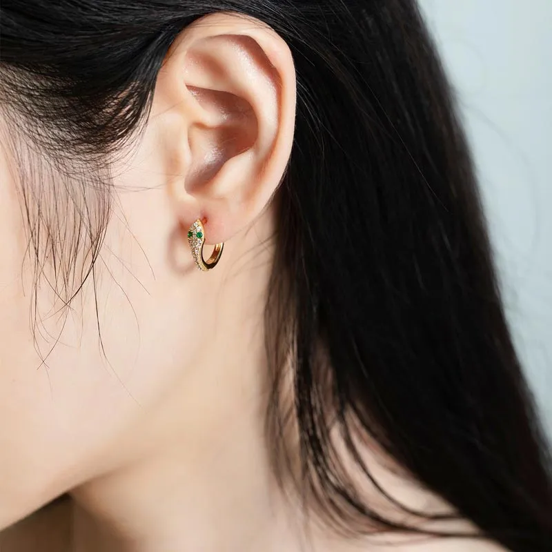 CARAT'S DIARY S925 Silver Earrings Unisex-1