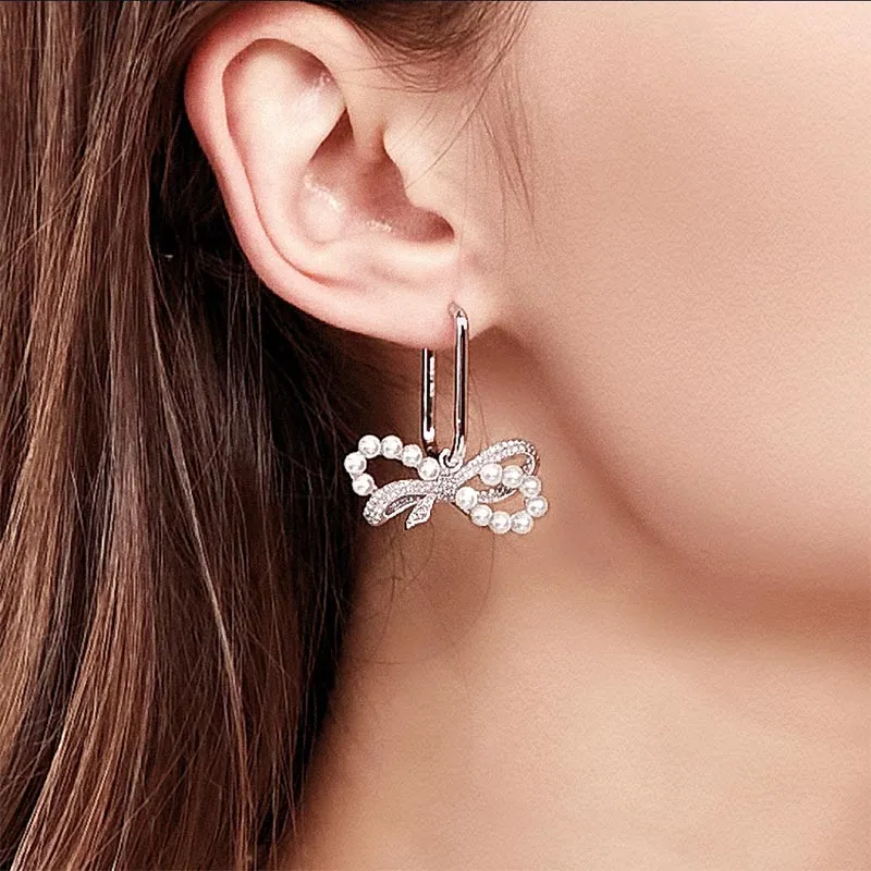 CARAT'S DIARY Faux Pearl Earrings Women's-3