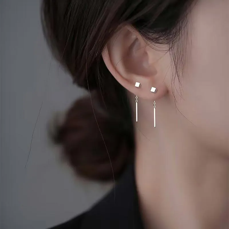 CARAT'S DIARY Alloy Drop Earrings Women's-1
