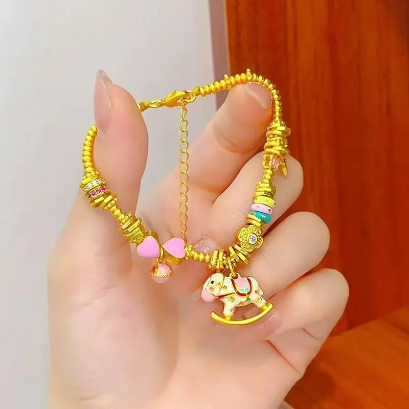 CARAT'S DIARY Glue Drip Bracelets Women's-4