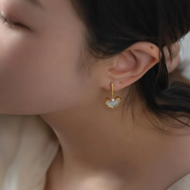 CARAT'S DIARY Faux Pearl Earrings Women's-6