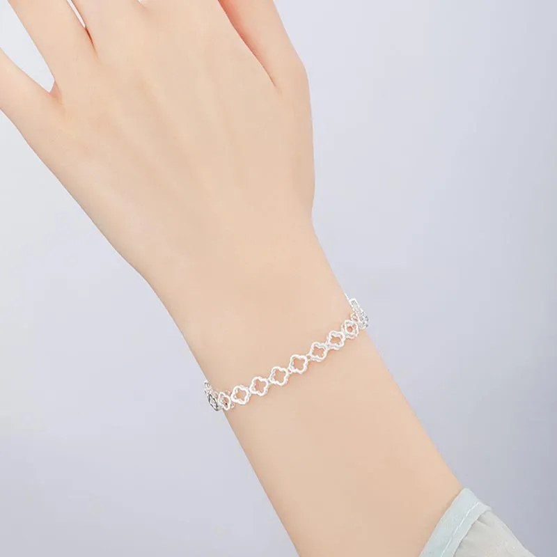 CARAT'S DIARY S999 Fine Silver Bracelets Women's-3