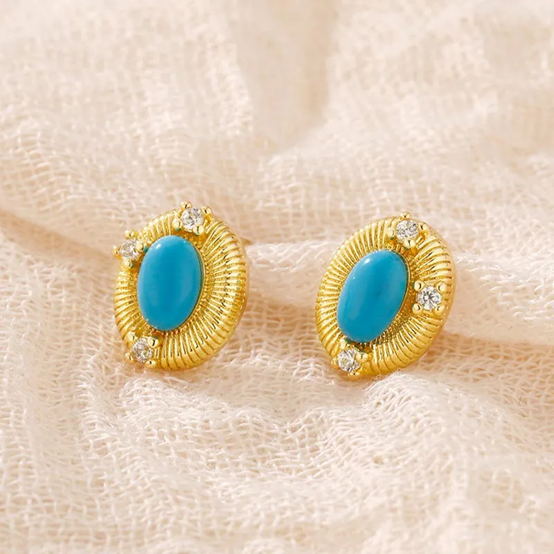 CARAT'S DIARY Resin Stud Earrings Women's-7