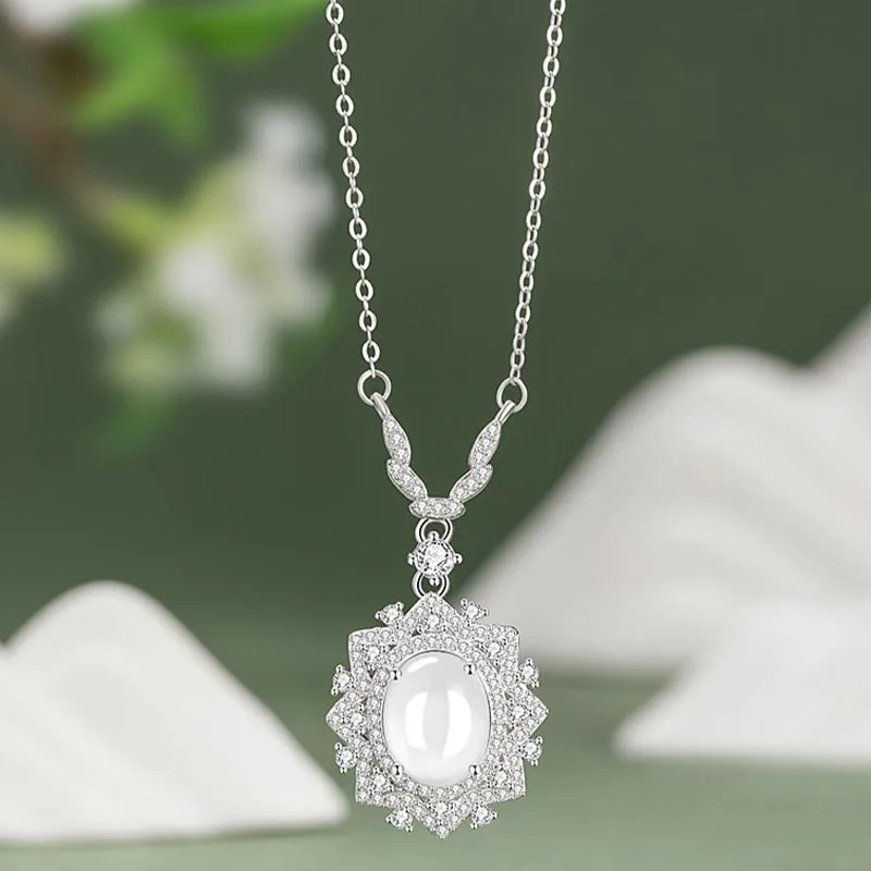 CARAT'S DIARY S925 Silver Necklaces Women's-5