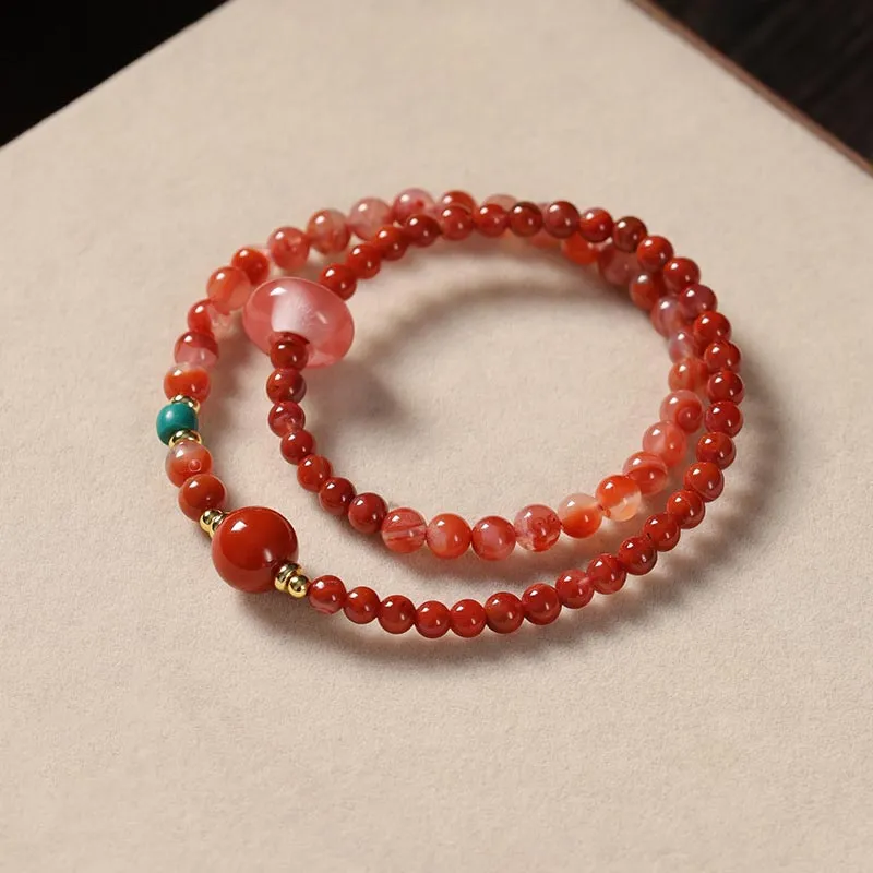 CARAT'S DIARY Agate Bracelets Women's-7