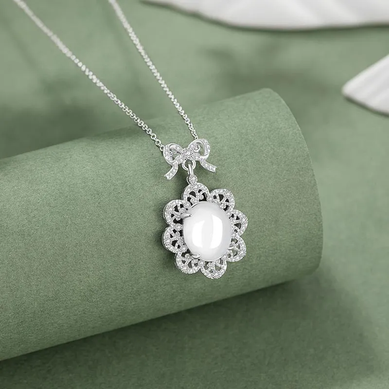CARAT'S DIARY S925 Silver Necklaces Women's-4