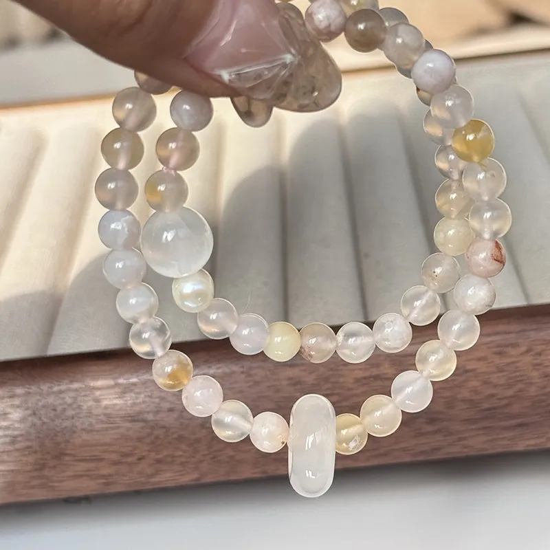 CARAT'S DIARY Agate Jade Bracelets Unisex-3