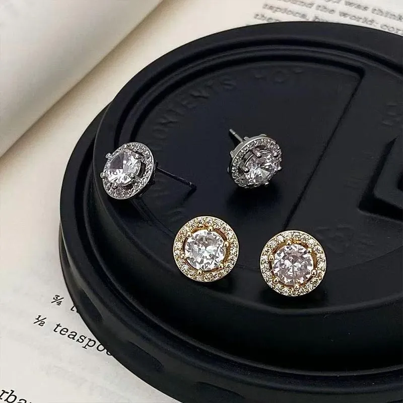 CARAT'S DIARY S925 Silver Stud Earrings Unisex-7