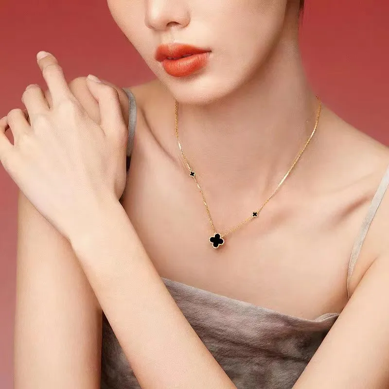CARAT'S DIARY S925 Silver Collarbone Chain Necklace Women's-1