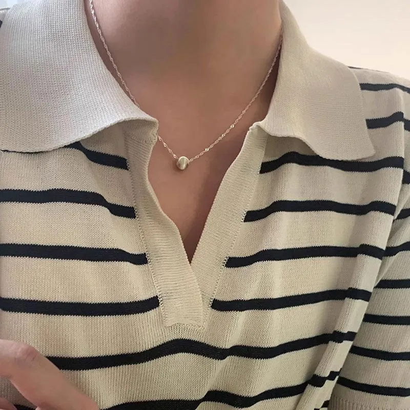 CARAT'S DIARY S925 Silver Necklaces Women's-6