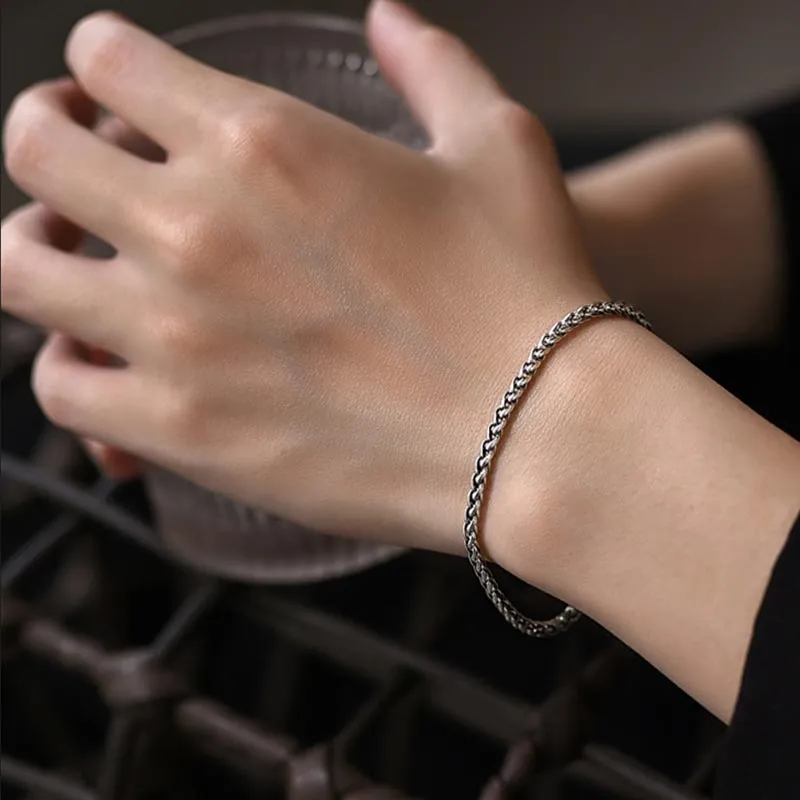 CARAT'S DIARY S925 Silver Bracelets Unisex-11