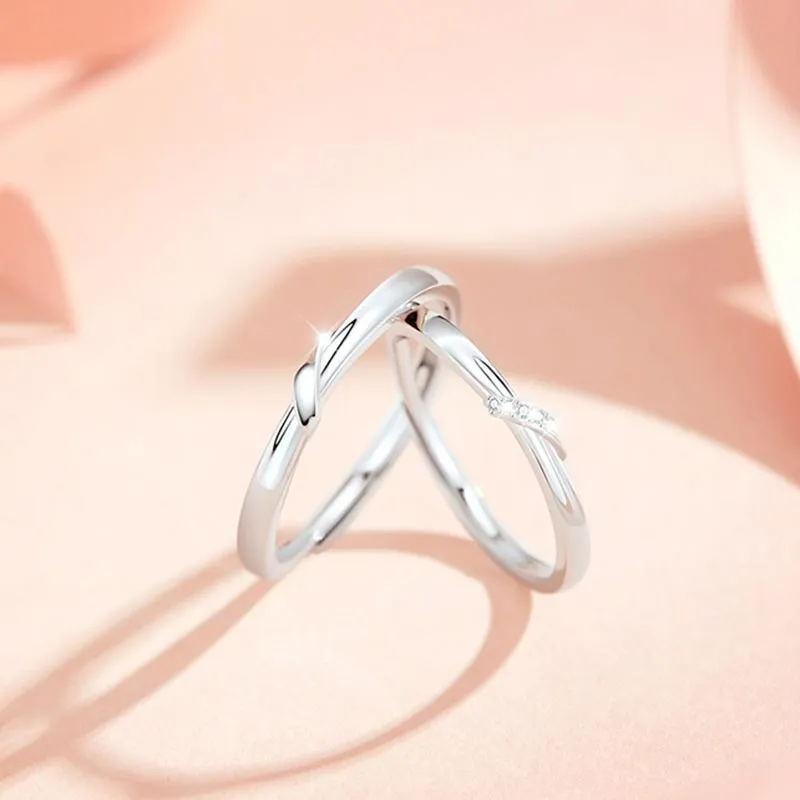 CARAT'S DIARY S999 Fine Silver Rings Unisex-4