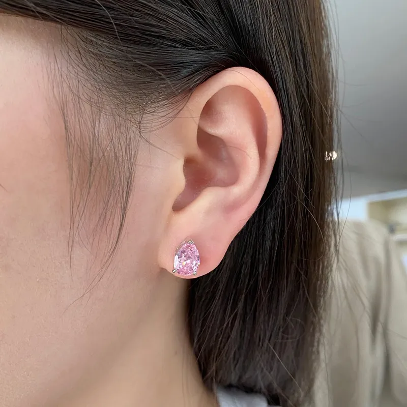 CARAT'S DIARY S925 Silver Stud Earrings Unisex-2