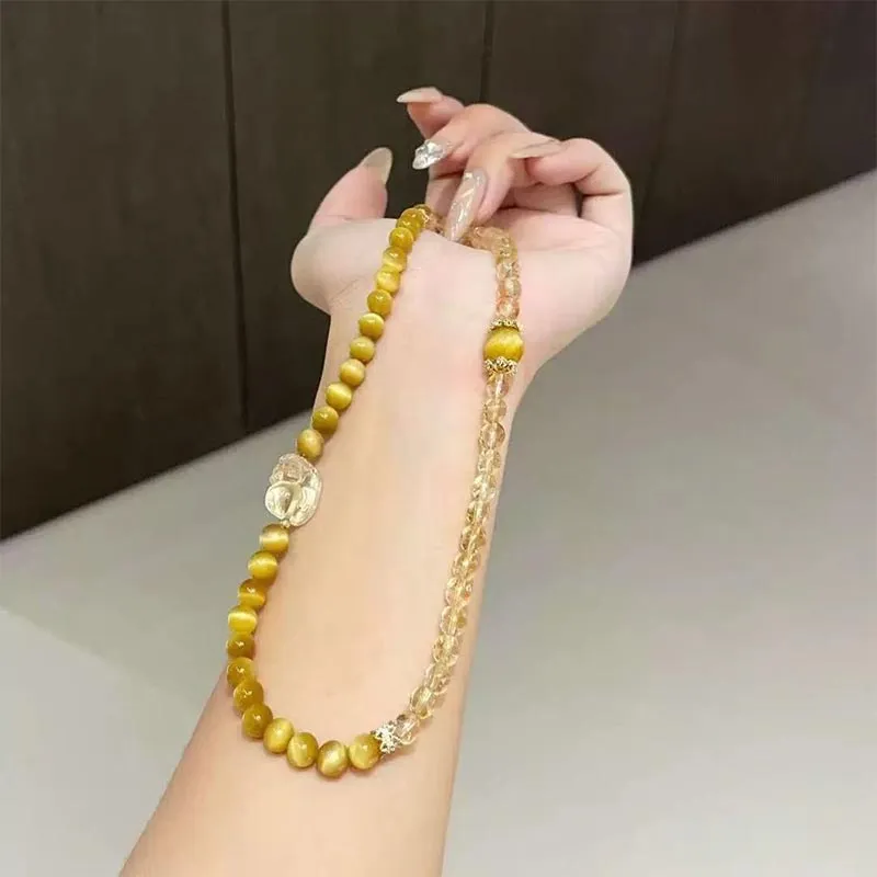 CARAT'S DIARY Tiger's Eye Stone Bracelets Women's-2