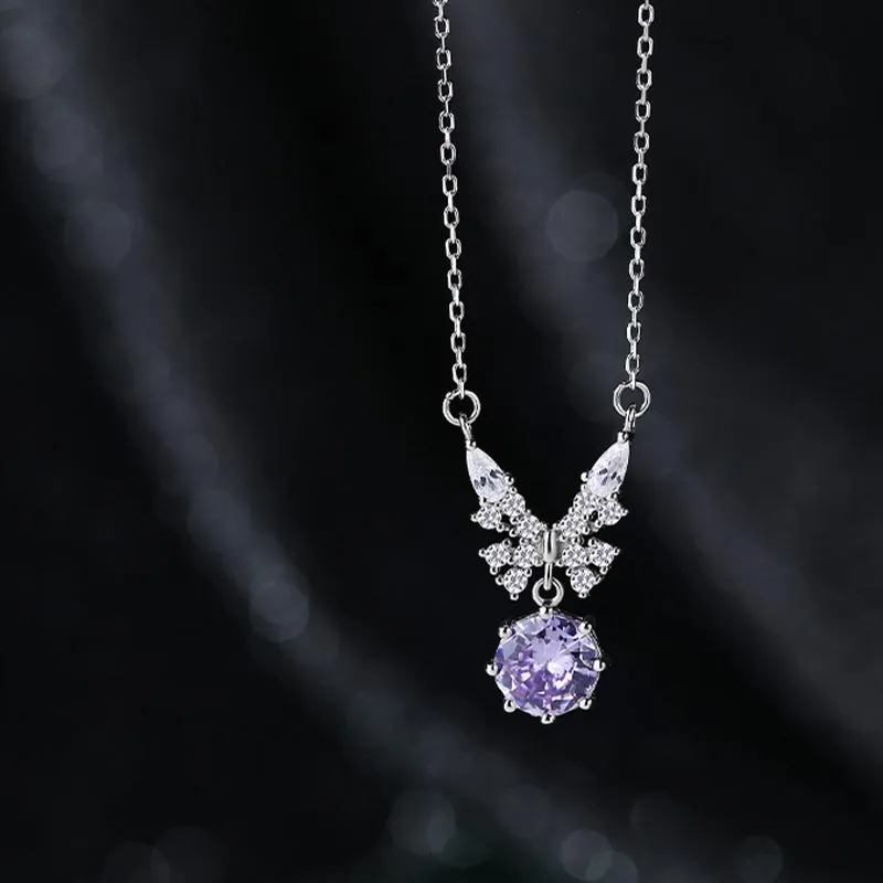 CARAT'S DIARY S925 Silver Necklaces Women's-5